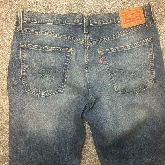 Levi’s 541 Size 36x32 Athletic Taper Jeans Classic Pants Casual - Picture 5 of 11